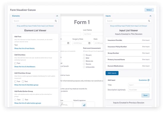 Customize Fields & Design